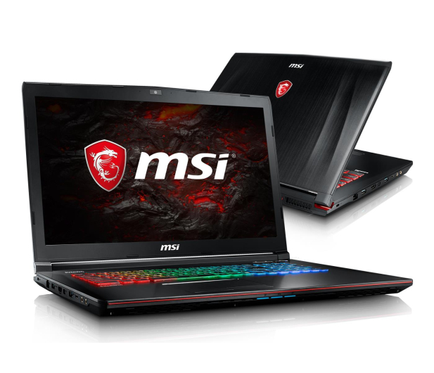 MSI GE72VR i7-7700HQ/8GB/1TB GTX1060 120Hz - 339250 - zdjęcie